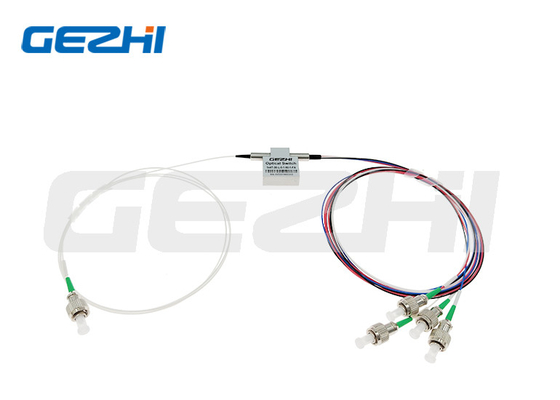 1x4t 1310nm محولات الألياف الضوئية الميكانيكية السلبية