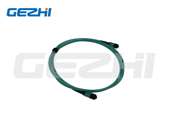 3.0 مم Simplex Fiber Optic Patch Cord OM3 LC LC Aqua 1m Multimode