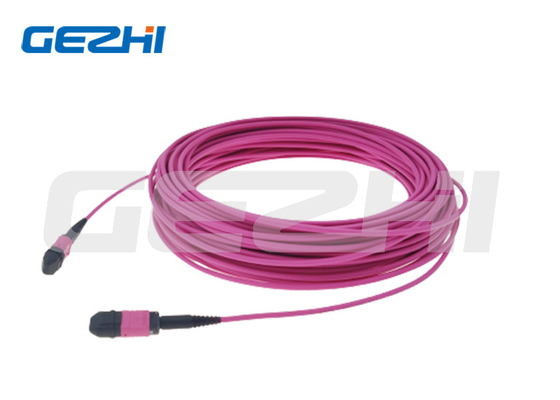 يمكن تخصيص طول كابل التصحيح MPO OM4 للوضع المتعدد FTTH للمنتج