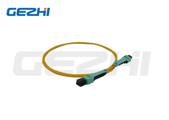 12 - 144 النواة OS2 ألياف الضوئية ربط السلك MTP/MPO كابل الجذع لFTTX