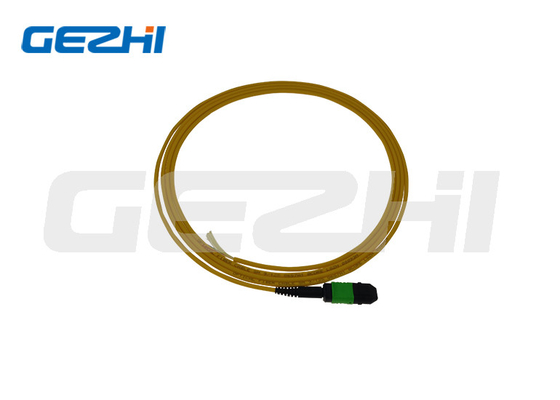SM 9/125 Mpo Lc الألياف البصرية خنزير ذيل التوصيل مع وطول مخصص