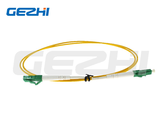 LC / APC إلى LC / APC Fiber Patch Cords Simplex SM لمعدات الاتصالات السلكية واللاسلكية