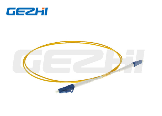 LC / UPC إلى LC / UPC Simplex الألياف البصرية التصحيح الحبل PVC / LSZH للشبكة
