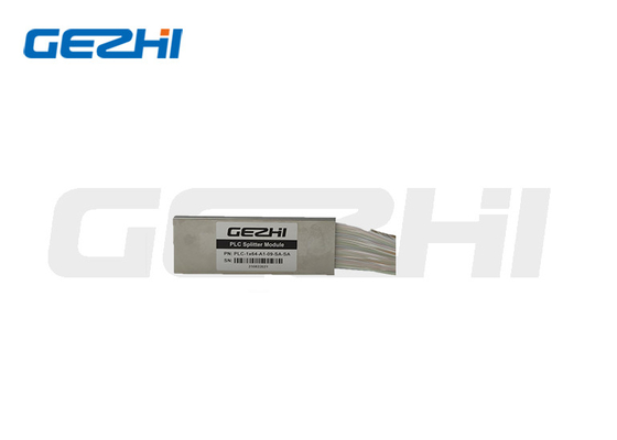 0.9mm الألياف البصرية PLC الفاصل 1x2 1x4 1x8 1x16 1x32 نوع أنبوب الصلب