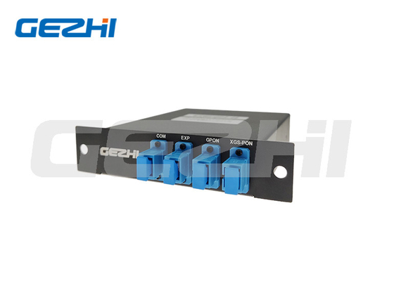 WDM1R GPON / XGS-PON Filter WDM Multiplexer Cassette لمركز البيانات
