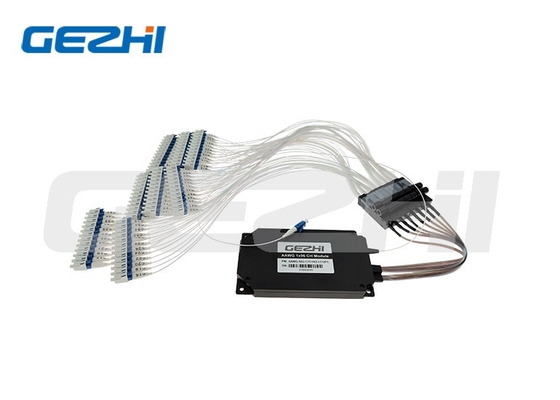 50 جيجا هرتز 1x96 قناة AAWG DWDM وحدة LC / UPC موصل مع صندوق معدني