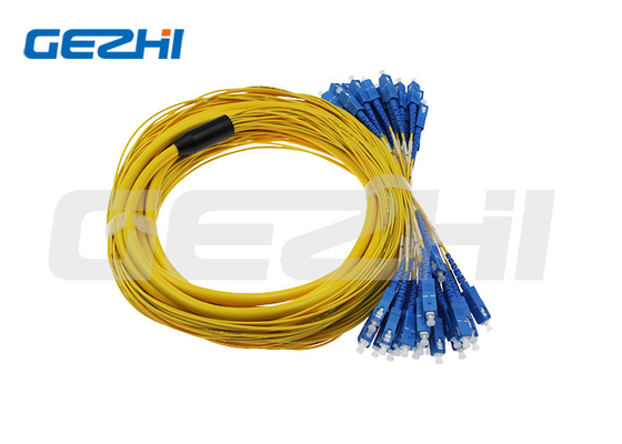 SC نوع الألياف البصرية موصل كابل الألياف البصرية Patchcord لنظام الاتصالات