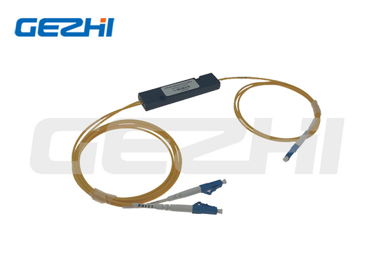 3 منافذ الألياف الضوئية المروج 1550nm LC UPC موصل ABS مربع