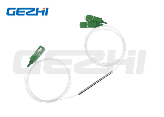 FTTX FTTH 1X2 FBT Coupler 2 Way SC / APC Mini FBT Splitter 1310nm أو 1550nm