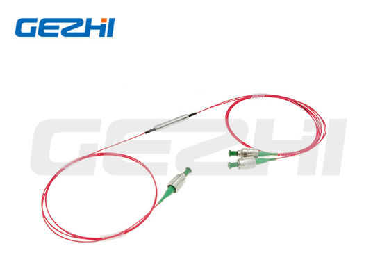 1x2 2x2 PM المزج المذاب مع طول موجة 1030nm-2000nm لنسبة الانقراض العالية وخسارة الإدراج المنخفضة في مكبرات الألياف