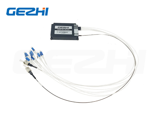 1x2 1x4 1x8 1x16 استقطاب الألياف الحفاظ على وحدة WDM الخشنة PM CWDM وحدة