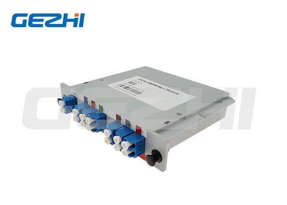مادة ABS PLC Splitter 1X8 لطول موجة 1260-1650nm في تطبيقات FTTH
