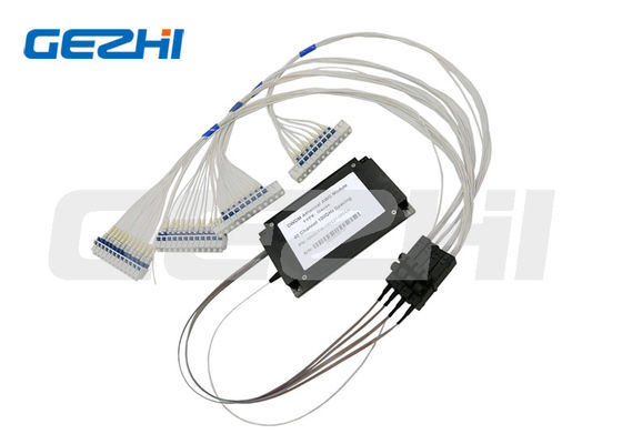 40 قناة 100GHz وحدة AAWG DWDM غير حرارية مع مرشح غاوس السطح لأعلى الشبكات عالية الاستقرار