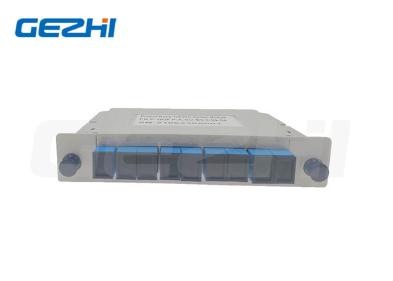 1260nm 1650nm 1x8 1x16 PLC Splitter LGX Box بطاقة إدخال الكاسيت