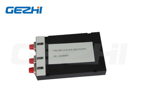 1310nm / 1550nm مع FC Flange Box Three Port Fiber Optical Circular
