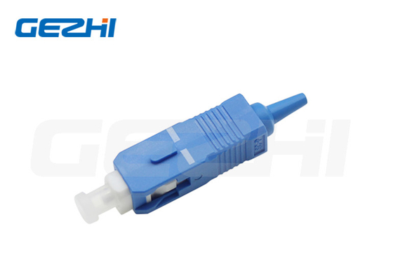 موصل الألياف SC / UPC 0.9mm لمعدات الاختبار
