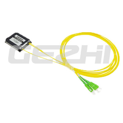 جهاز DWDM Mux Demux للقطاع C و L مع خسارة إدراج منخفضة ≤ 7.0dB ودرجة حرارة تشغيل واسعة -40 °C ~ + 85 °C