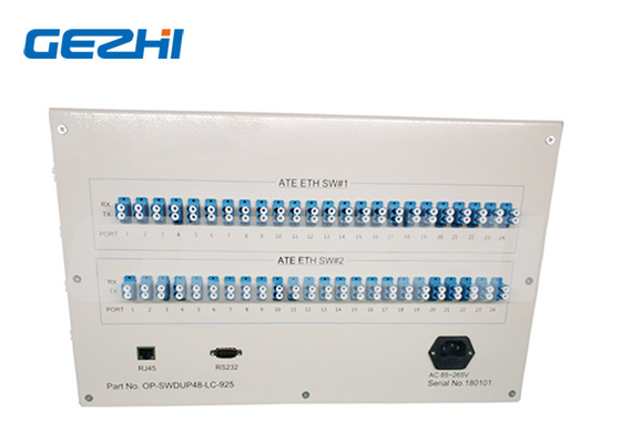 48 * 2x4 Matrix Optical Switch Rackmount للحفاظ على النظام