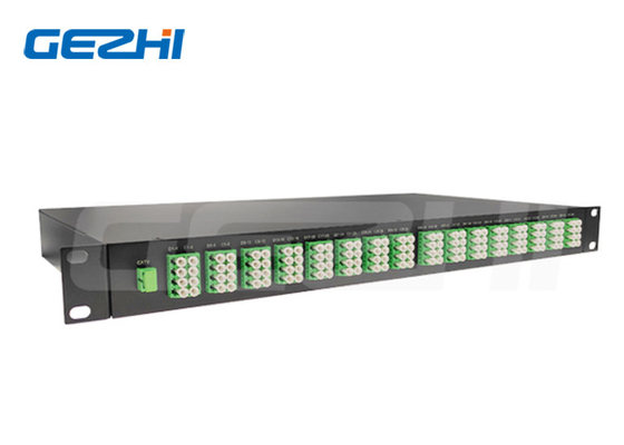 FTTH موثوقية عالية واستقرار 1x16 CATV متداخلات متعددة مع ريك-قمة