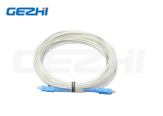 SC APC SingleMode Simplex Fiber Optic Armour Patchcord (حزمة الألياف الضوئية البسيطة)