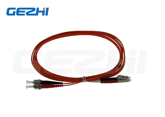 LC إلى ST SingleMode Duplex Fiber Optical Patch Cord للمستشعر البصري