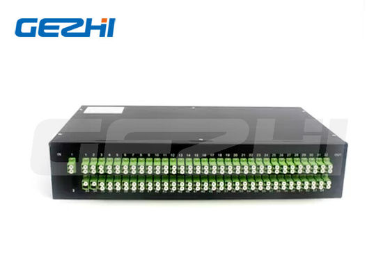 1x128 شاشة PLC مع خسارة إدراج منخفضة لشبكات الألياف الضوئية