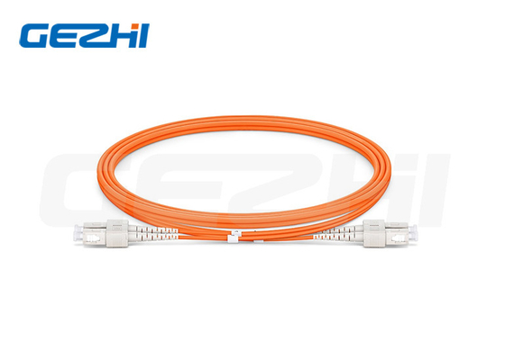 SC UPC إلى SC UPC Duplex OM1 Multimode Patch Cord لشبكة CATV