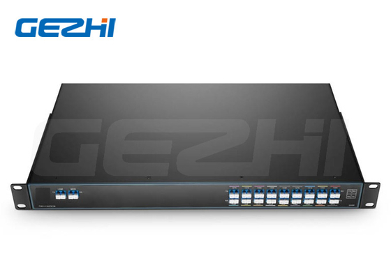 18قناة 1270-1610nm Cwdm ألياف ضوئية متعددة مع منفذ شاشة