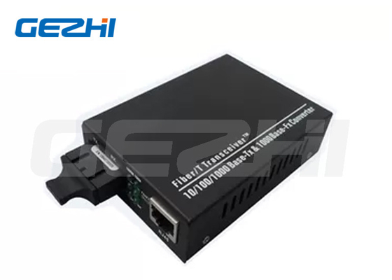 1310nm محول الوسائط النمطية الواحدة 10 100 1000base Tx إلى 1000base Fx Sm Duplex Sc
