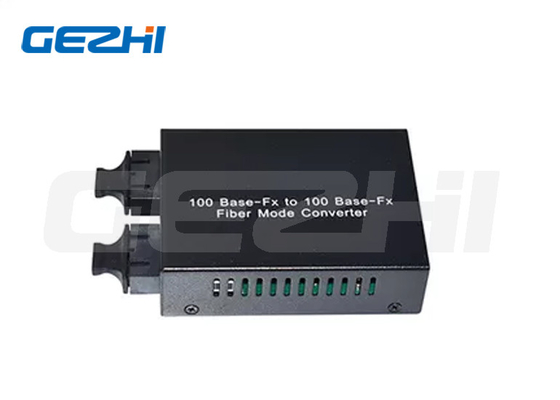 محول الوسائط الفايبر إيثيرنت 100 أساس 20km 1310nm Dc 5v Sc