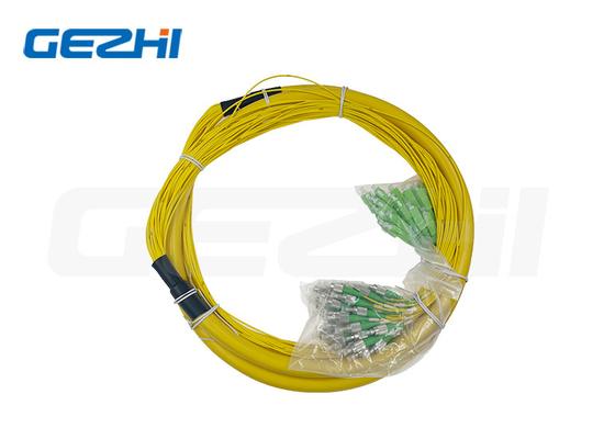 كابل الألياف الأساسية الأحادية الوضع 48 FC/APC 2.00mm+0.7M--SC/APC 2.00mm+0.7M