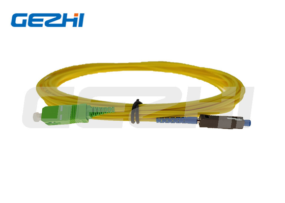 سلك التشغيل البسيط (Simplex) واحد الوضع/متعدد الوضع (MU to SC Patch Cord) سلك التشغيل البسيط (Simplex Fiber Optic Patch Cable)