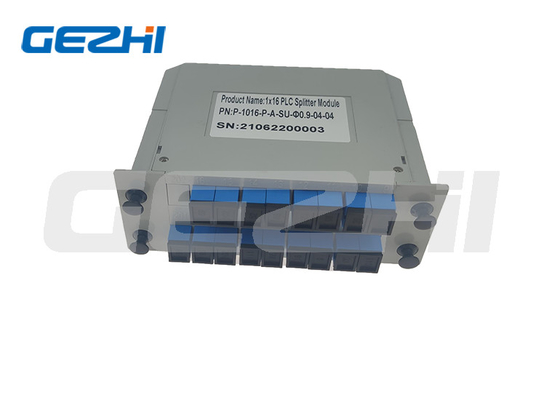 1x32 PLC Splitter Cassette Plug-in Type Optical Splitter إدراج كاسيت نوع PLC Splitter