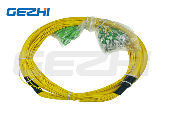 كابل الألياف الأساسية الأحادية الوضع 48 FC/APC لشبكة FTTH FTTB FTTX