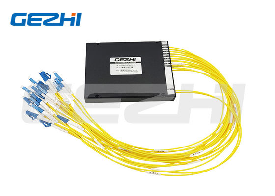 وحدة CWDM Mux Demux ذات 8 قنوات مع فقدان إدخال منخفض وعزلة عالية وتصميم مضغوط