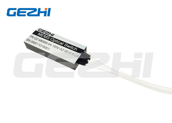 1x4 الألياف MEMS المفتاحات البصرية وحدة التبديل النظام الكهربائي الميكانيكي الميكرو مع وصلة SC / UPC