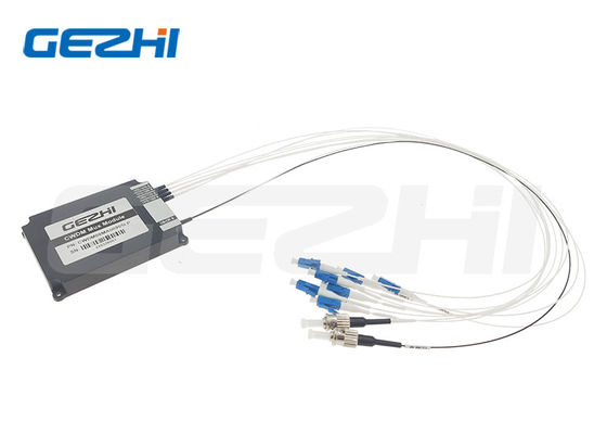 8 قنوات CWDM Mux Module Wavelength Division Multiplexer مع طول موجة 1470-1610nm العزلة العالية وخسارة الإدراج المنخفضة