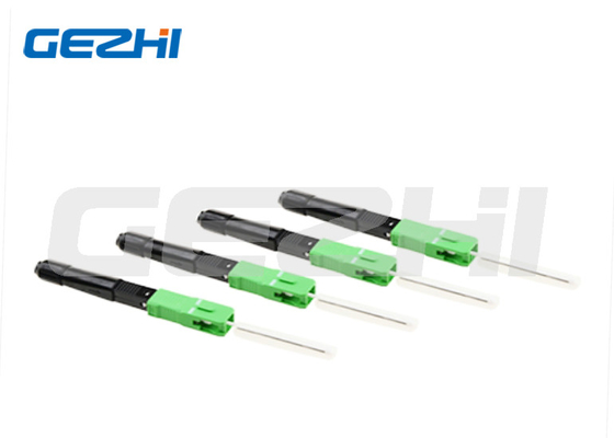 SC APC Hot Melt Splice على المرفق Fiber Optic Fast Connector