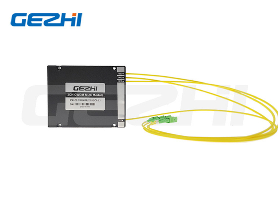 شبكة الخلفية 5G 3CH CWDM Multiplexer Optical 3CH CWDM MUX