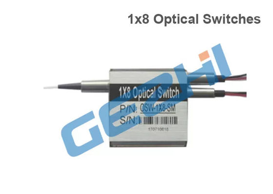 FC APC Pigtailed Latched 1x8T 1550nm من الألياف الضوئية