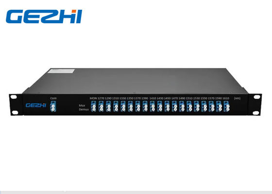 الألياف المزدوجة 1610nm 18 قناة CWDM Mux Demux Module