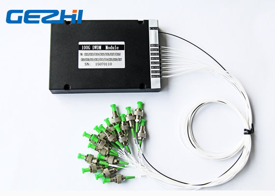 FC APC Single Fiber 100Ghz C371x16 CH Passive DWDM Mux