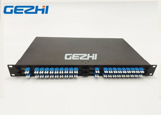 4 فتحة 19 بوصة 1U رف جبل 1x8 CWDM السلبي معدد