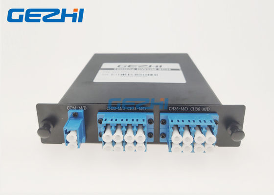 وحدة الألياف المزدوجة 8 قنوات C40 كثيفة WDM Mux Demux Module