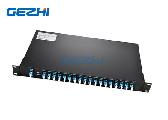 LC PC محول ثنائي الألياف البصرية 18 قنوات السلبي CWDM