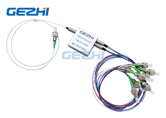 1742nm 1x8 التبديل الألياف البصرية غير الإغلاق