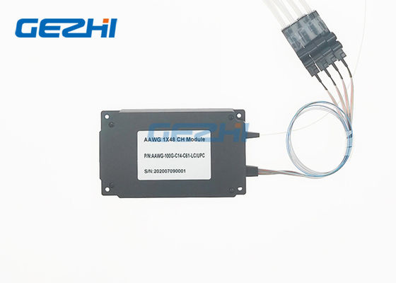 انتقال WDM C باند 40CH 100GHz Athermal AWG DWDM Module