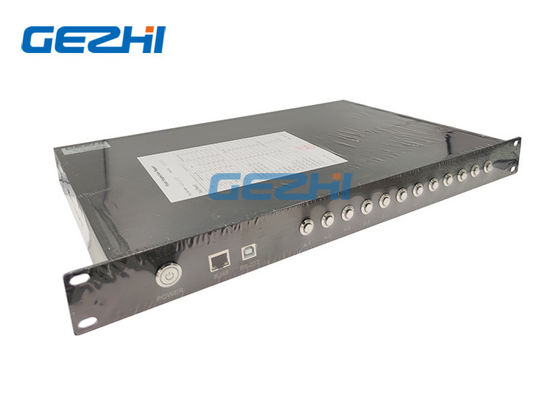 محول ألياف بصرية ثلاثي القنوات 500 ميجا واط 1650 نانومتر 1 × 4