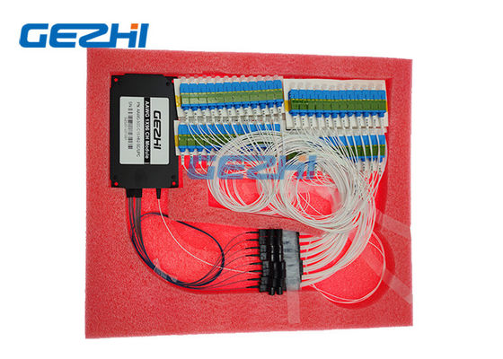 SC / UPC Connector 1x96 Athermal AWG DWDM Modules لمركز البيانات