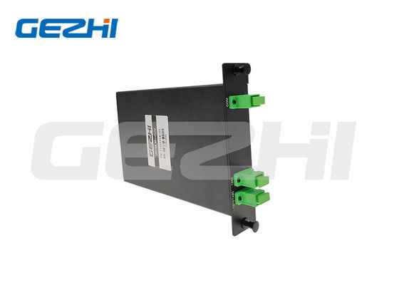 SC APC LGX Cassette FTTH Filter WDM 1550nm Wdm Fiber Optic Multiplexer